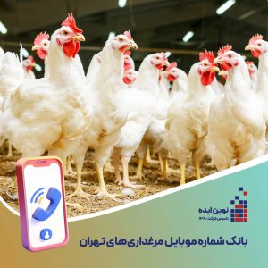 بانک شماره موبایل مرغداری های تهران